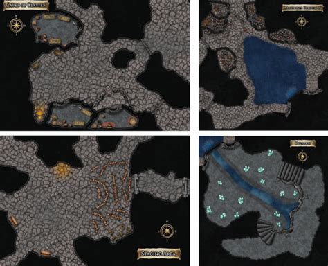 Out Of The Abyss Maps Blingdenstone Volume 3  And Fantasy Grounds