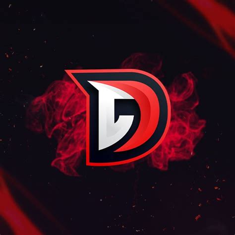 D Initial Logo Gaming Logo Illustration Design Game Logo Initials Logo