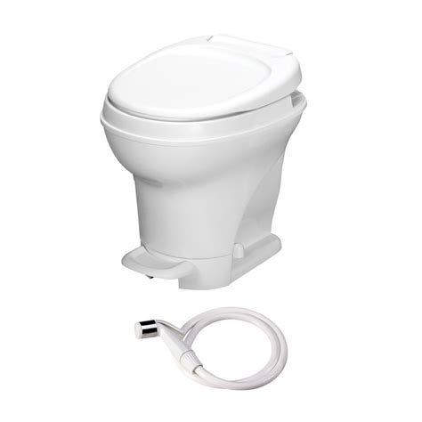 Thetford Aqua Magic V Rv Toilet Pedal Flush With Hand Sprayer High