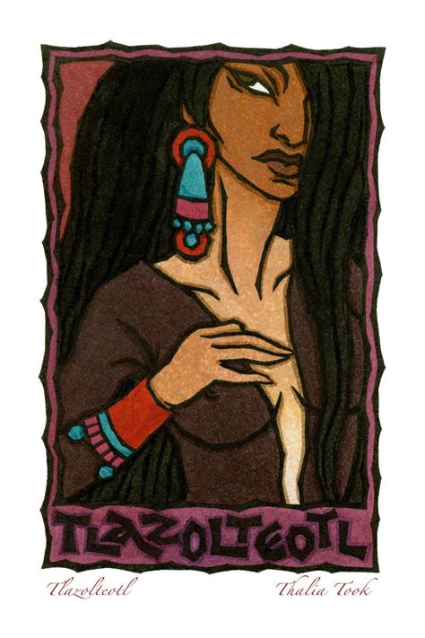 tlazolteotl by thaliatook usa the aztec earth goddess tlazolteotl is often called the