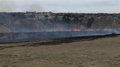 Grass Fire Burns 22 Acres In Southeastern Colorado Springs