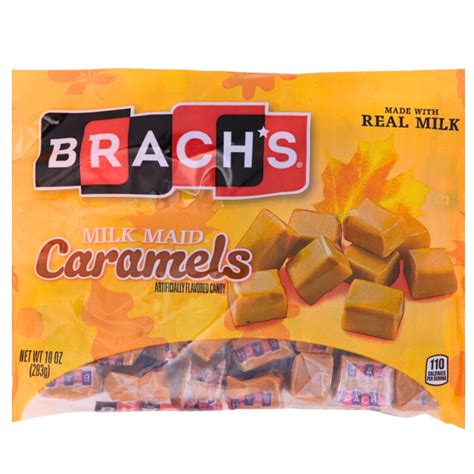 Brachs Milk Maid Caramels 10oz Candy Funhouse Us