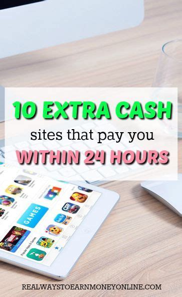 10 Extra Cash Sites That Pay Daily Extra Cash Earn Money Online Free