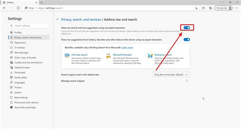 How To Disable Search Suggestions In Microsoft Edge