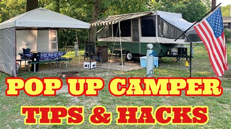 Pop Up Camper Hacks Tips Tricks And Suggestions For Easy Camping