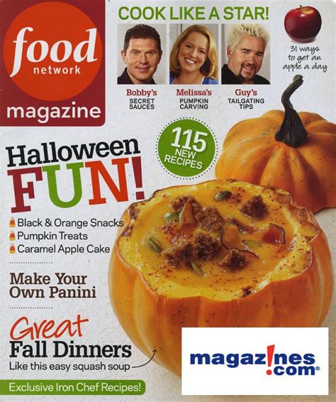 Food network magazine subscription deal. Food Network Magazine Subscription - MagazineDeals.com