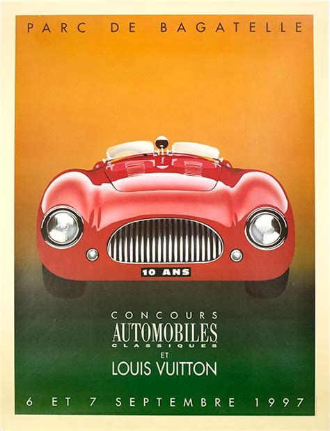 Vintage Car Poster Vintage Automobile Poster