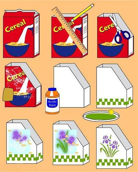 Sintético 101 Foto Como Hacer Un Portalibros Con Una Caja De Cereal
