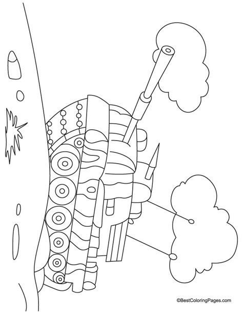 Ww2 plane coloring pages at getdrawings free download image ideas soldiers for kids call of duty. Battle tank coloring page | Download Free Battle tank ...