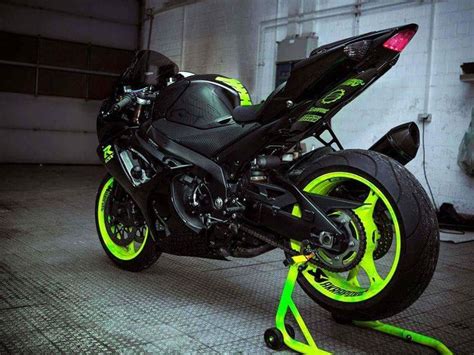 2014 Suzuki Gsx R 1000 K10 Green Fluorescent Sports Bikes Motorcycles