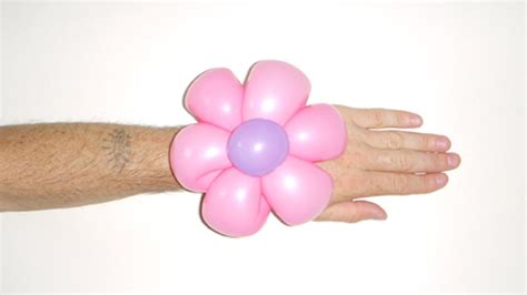 How To Make Balloon Flower Youtube