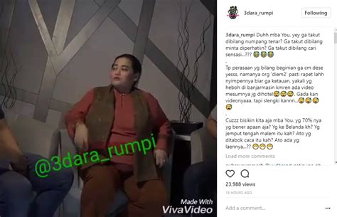 Mbak you bersemangat saat berkisah tentang ketiga anak dari pernikahan dengan ular. Paranormal Ini 'Bongkar' Gosip Hubungan Ayu Ting Ting ...
