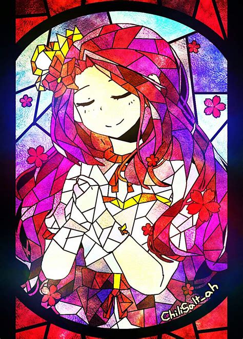 Stained Glass Challenge Oc— Hiteno Anime Art Amino