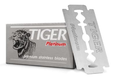 TIGER Platinum Double Edge Stainless Razor Blades