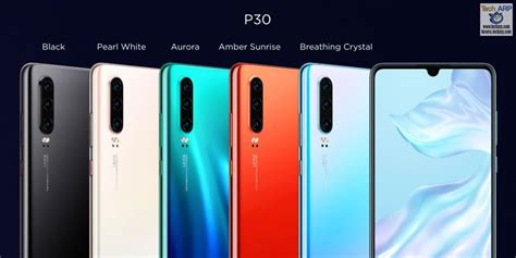 Huawei P30 Pro P30 Price List Colours Specifications