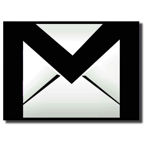 Gmail Logo Black Transparent