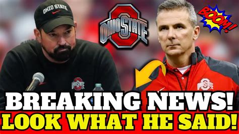 🚨urgent Out Now Urban Meyer Reveals Surprising Statement About News