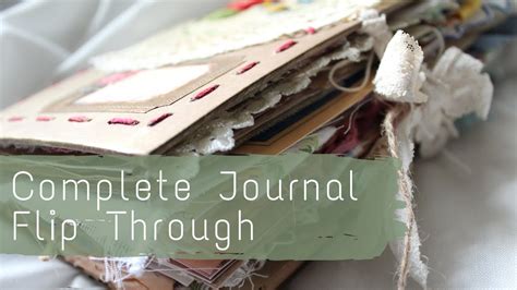 Completed Junk Journal Flip Through Youtube