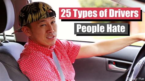 25 Types Of Drivers People Hate Youtube