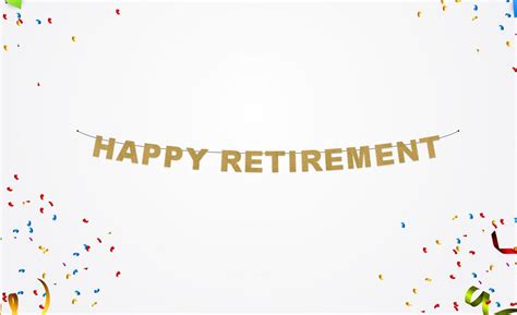 Happy Retirement Banner Printable