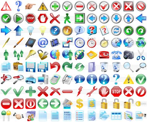 20 Official Windows 7 All Icons Images All Official Windows 7 Icons