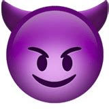 That will tell them you've got a scheme in mind and you're ready to have some fun. 😈 Devil Emoji Meaning with Pictures: from A to Z