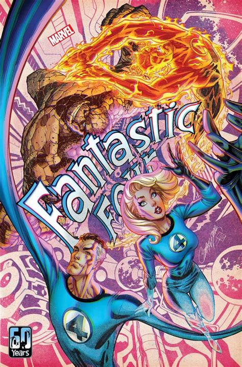 Fantastic Four 1 J Scott Campbell Anniversary Variant Cover Legacy Comics And Cards Trading