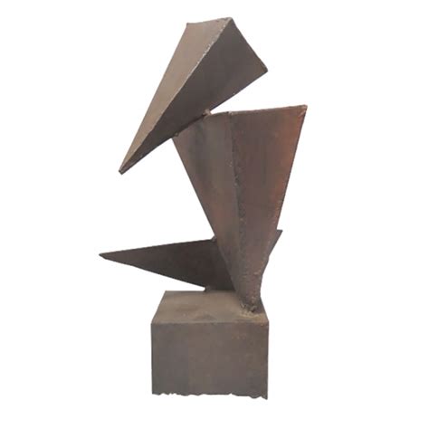 Brutalist Geometric Sculpture Lost And Found
