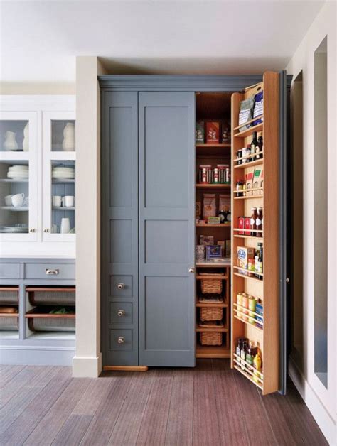 Stand Alone Pantry Cabinets Traditional Style For Kitchen Interior