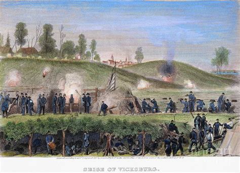 Siege Of Vicksburg 1863 Photograph By Granger Fine Art America