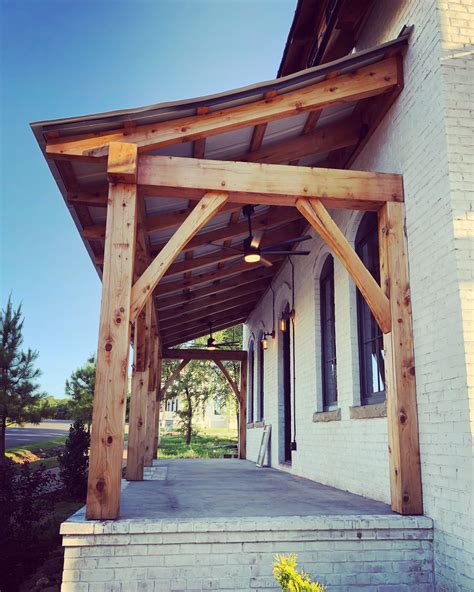 Timber Frame Porch Roof