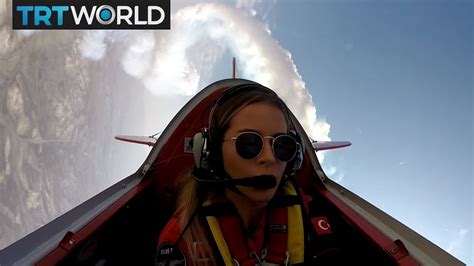 Meet Turkeys First Female Aerobatic Pilot Youtube