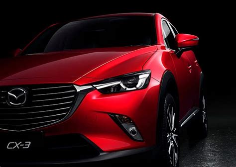 Mazda Unveils All New Mazda Cx 3 Compact Crossover Suv By Auto