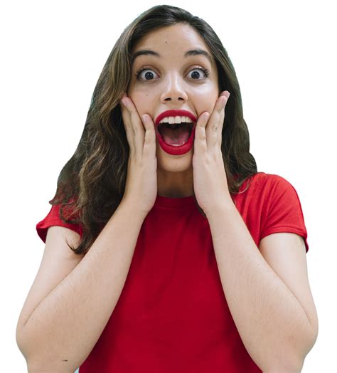 Surprised Woman Png
