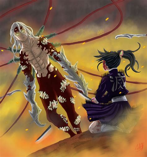 Muzan Defeats Kanao - Kimetsu no yaiba (Cap 191) by JoelAldaz on