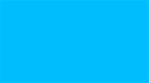 1366x768 Deep Sky Blue Solid Color Background