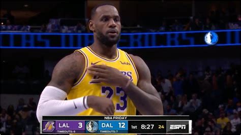 Los Angeles Lakers Vs Dallas Mavericks 1st Qtr Highlights November 1 2019 2 Youtube
