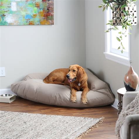 Hidden Valley Corner Bolster Dog Bed Extra Large Dog Beds At Hayneedle