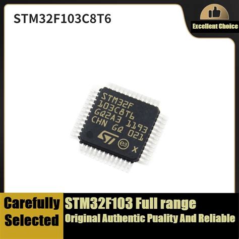 1 10pcslot Original Product Stm32f103c8t6 103c8t6 Package Lqfp 48