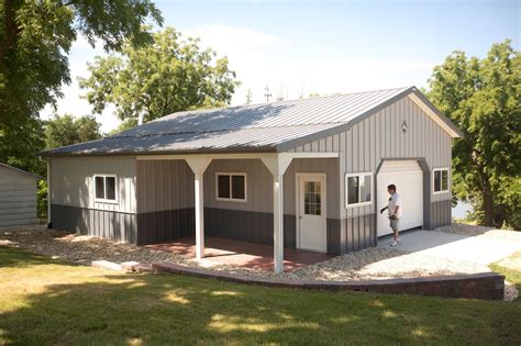 Morton Garage With Extra Space Just A Pic Metal Building Homes Cost
