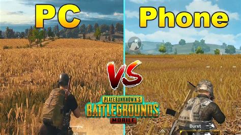 Differences Between Pubg Mobile Vs Pc Is Pubg Mobile Easier