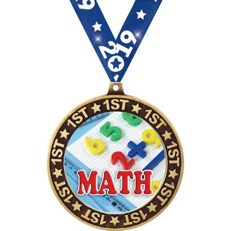 Math Trophies Math Medals Math Plaques And Awards