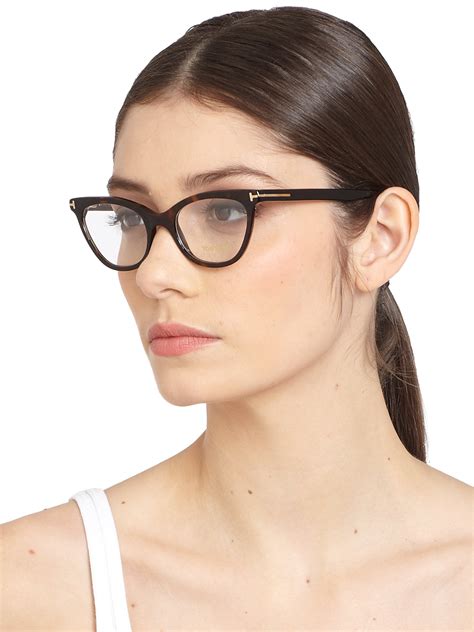 Lyst Tom Ford Cat S Eye Optical Glasses In Black Free Hot Nude Porn Pic Gallery
