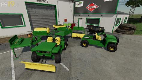 John Deere Gator Pack 1 1 FS19 Mods Farming Simulator 19 Mods