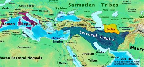 Seleucid Empire World History Maps