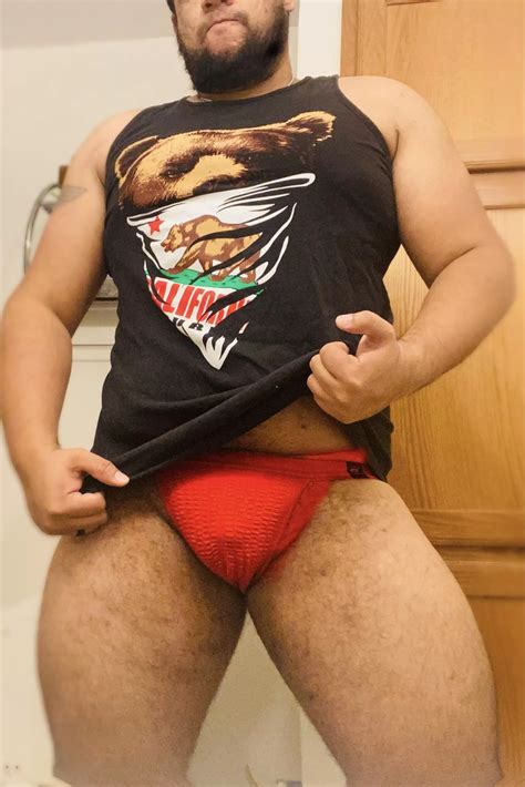 Bear In A Jock Nudes By Lucky Brutus