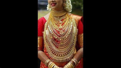 South Indian Bridal Gold Jewellery Youtube