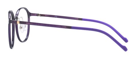 Stout Oval Eyeglasses Frame Purple Womens Eyeglasses Payne Glasses
