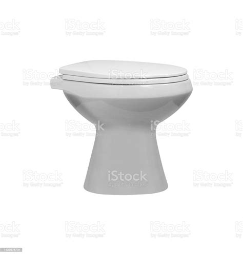White Toilet Bowl Isolated Stock Photo Download Image Now Bathroom