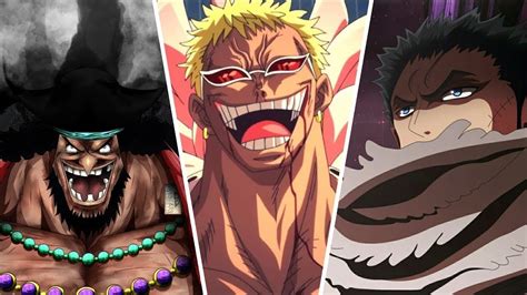 One Piece Top 10 Best Villains Kötü Karakterler Listesi L ワンピース Youtube